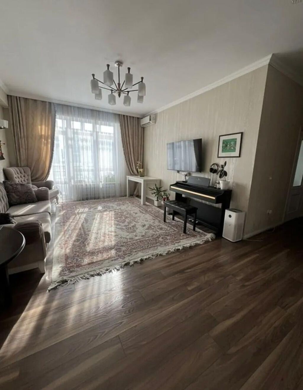 3 комнаты, 95 м², Филармония Элитка, 6 этаж, Свежий ремонт: фото 1