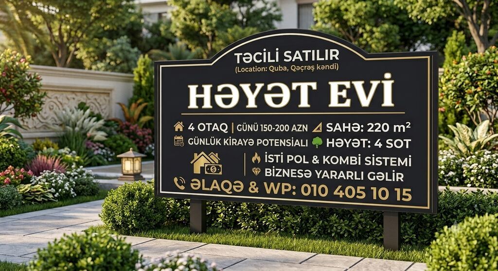 4 otaqlı, 100 kv. m, Kredit yoxdur, Yeni təmirli
