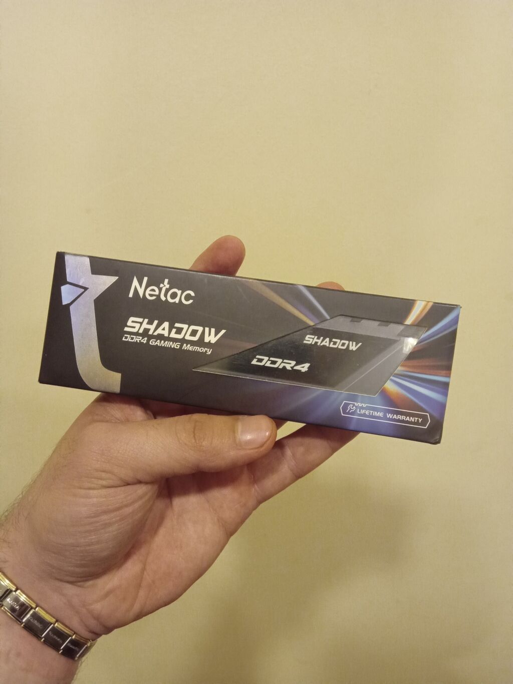 Operativ yaddaş (RAM) Netac, 8 GB, 3200 Mhz, DDR4, PC üçün, Yeni