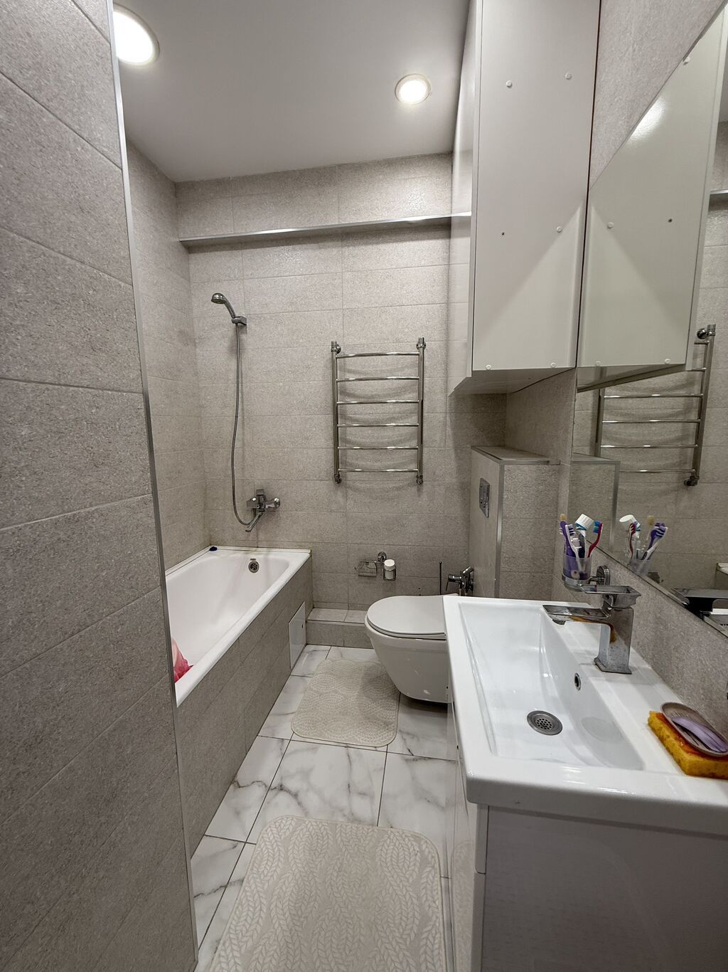 2 комнаты, 59 м², Тунгуч мкр Элитка, 5 этаж, Дизайнерский ремонт: фото 6