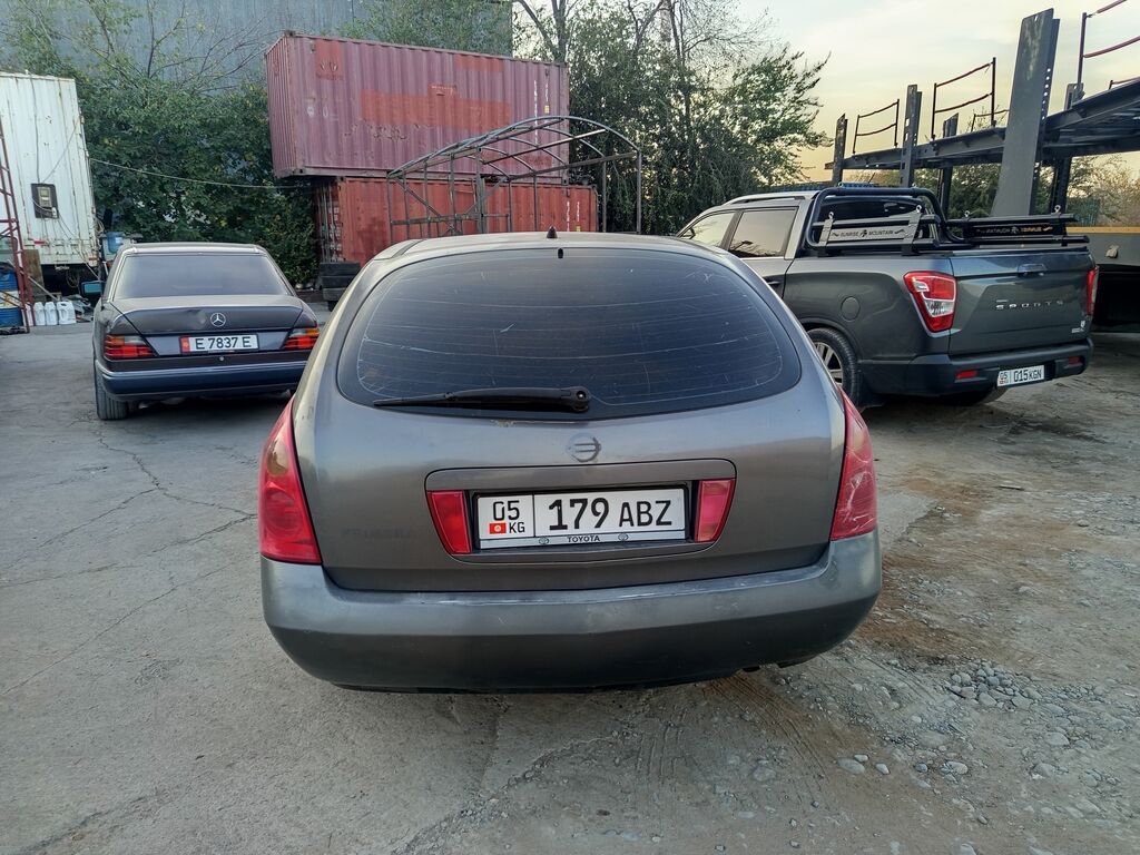 Nissan Primera: 2002 г., 1.8 л, Механика, Бензин, Универсал: фото 2