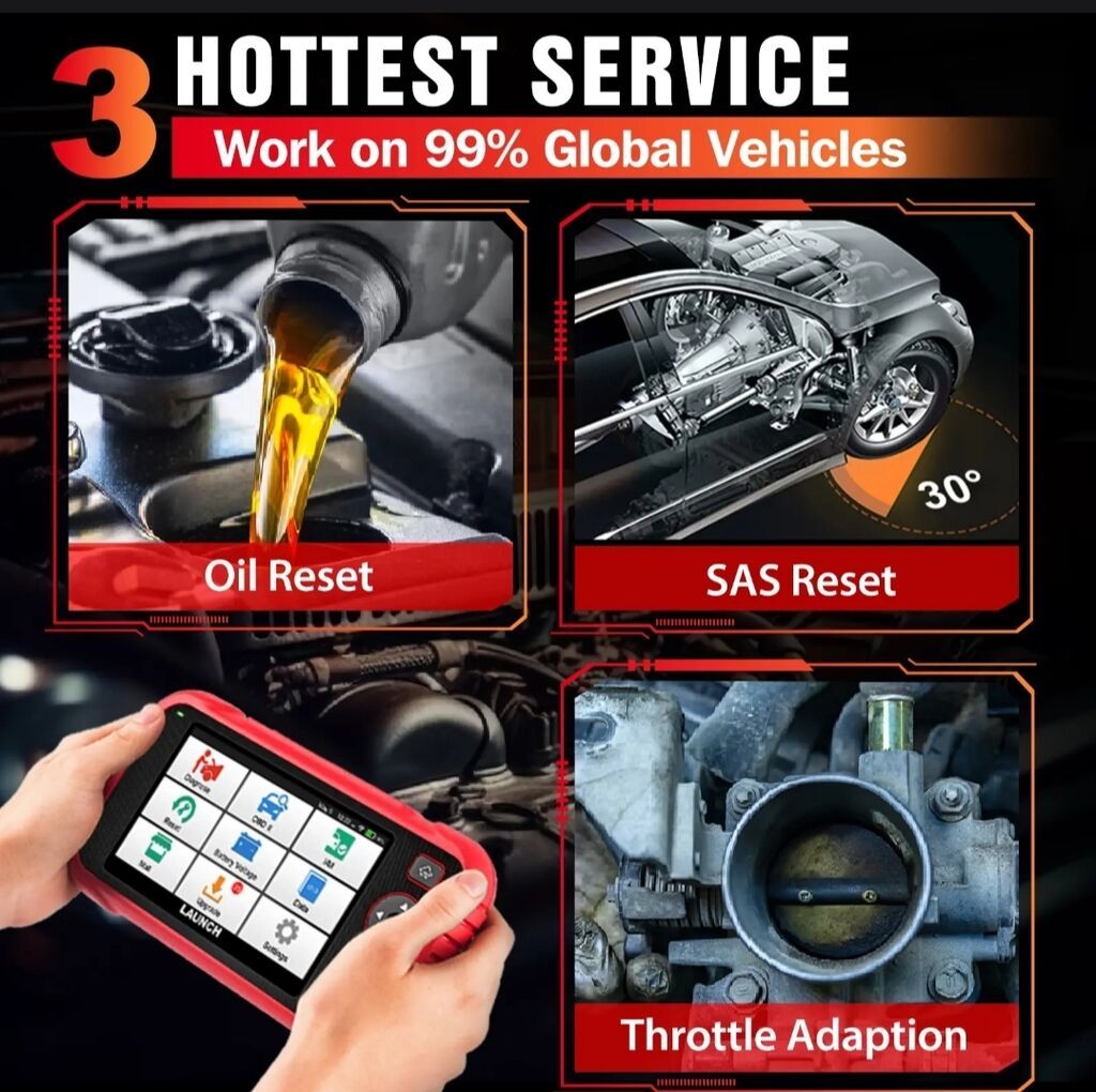 Авто сканер Launch 123 е plus автомобильная диагностика отличный: фото 3