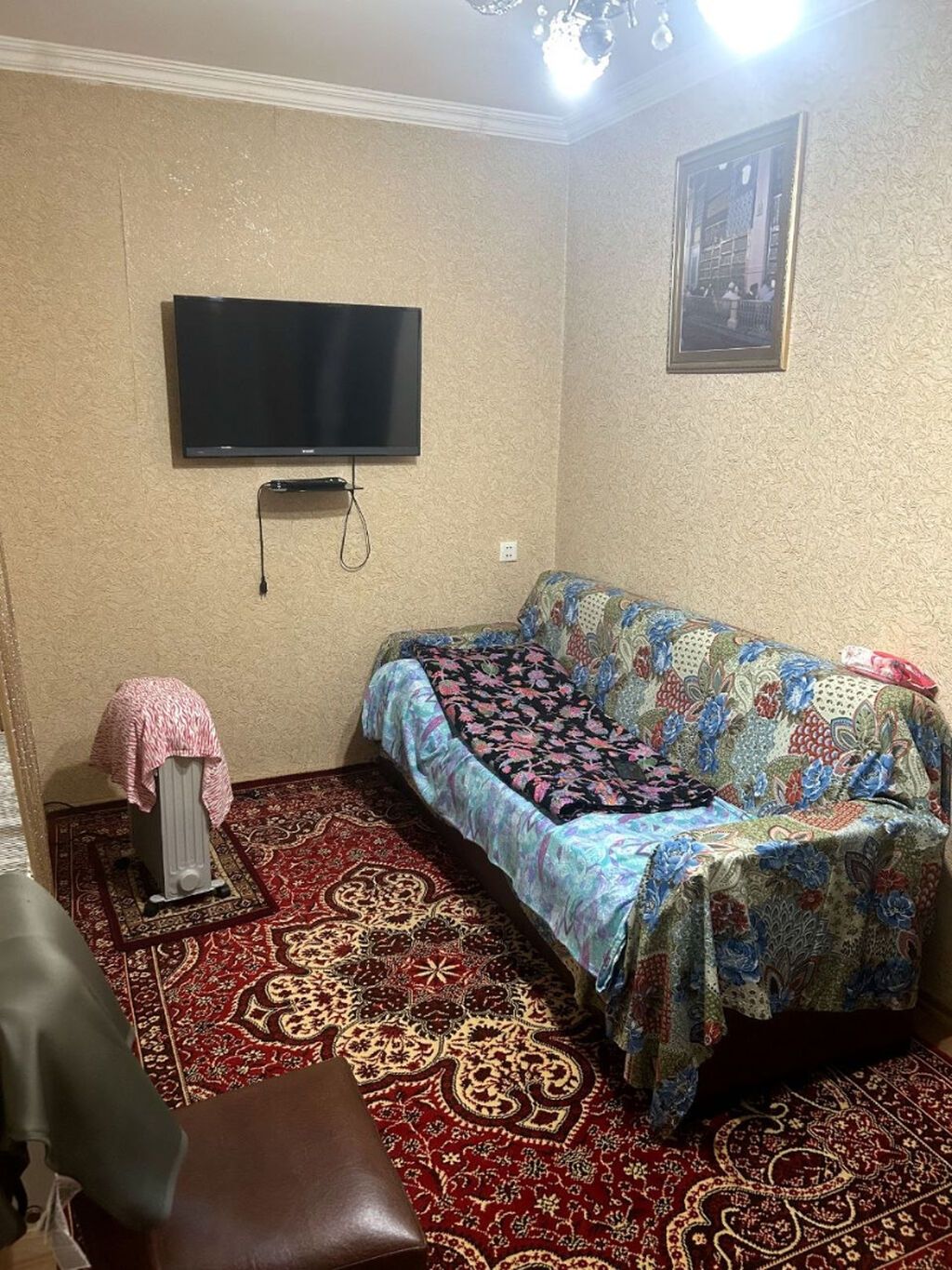 3 otaqlı, 65 kv. m, Yeni təmirli
