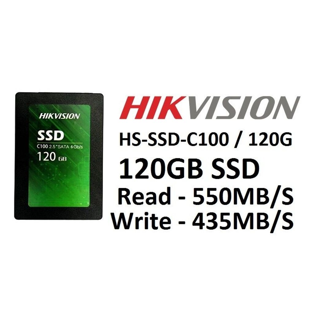 Hs ssd c100. 120gb Hikvision HS-SSD-c100. SSD Hikvision HS-SSD-c100 120gb TLC 2,5"" SATAIII Bulk. SSD 120 GB Hikvision. HS-SSD-c100/120g.