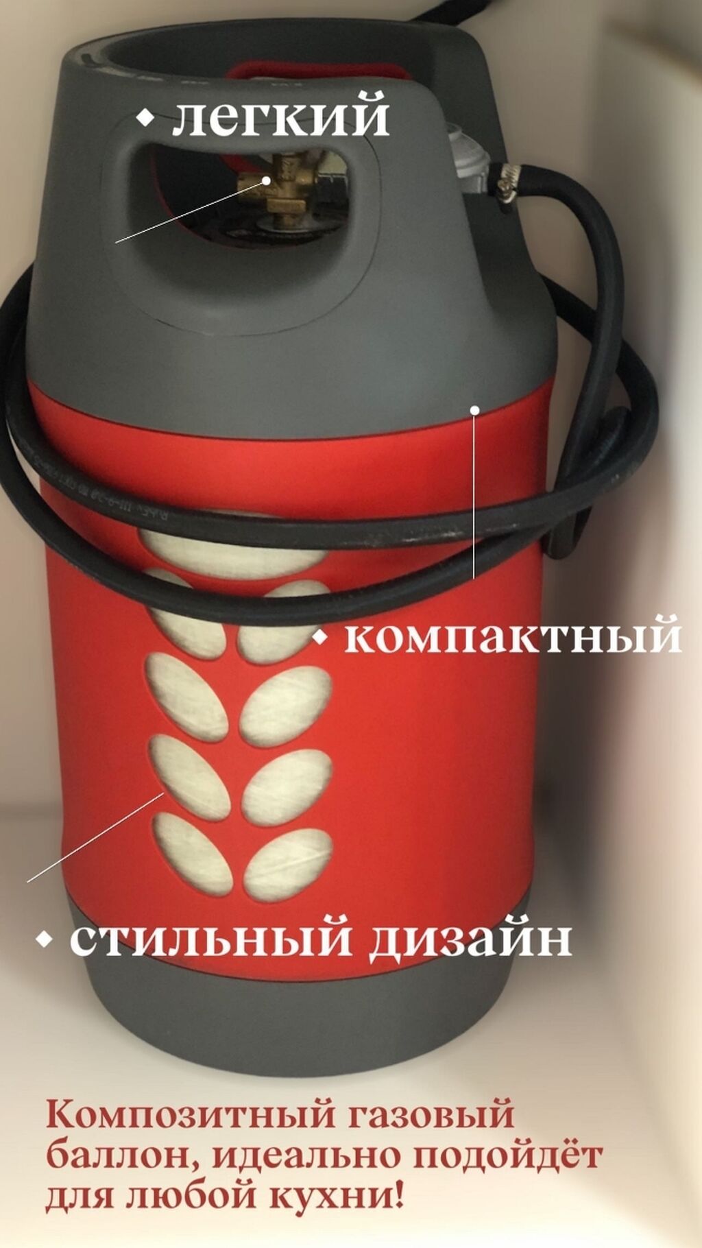 Кухня с газовым баллоном дизайн