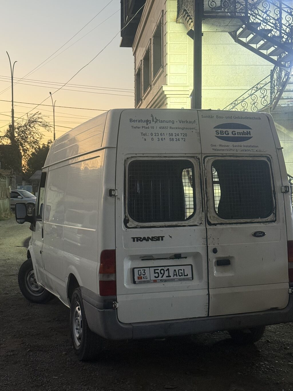 Ford Transit: 2002 г., 2 л, Механика, Дизель, Фургон: фото 5