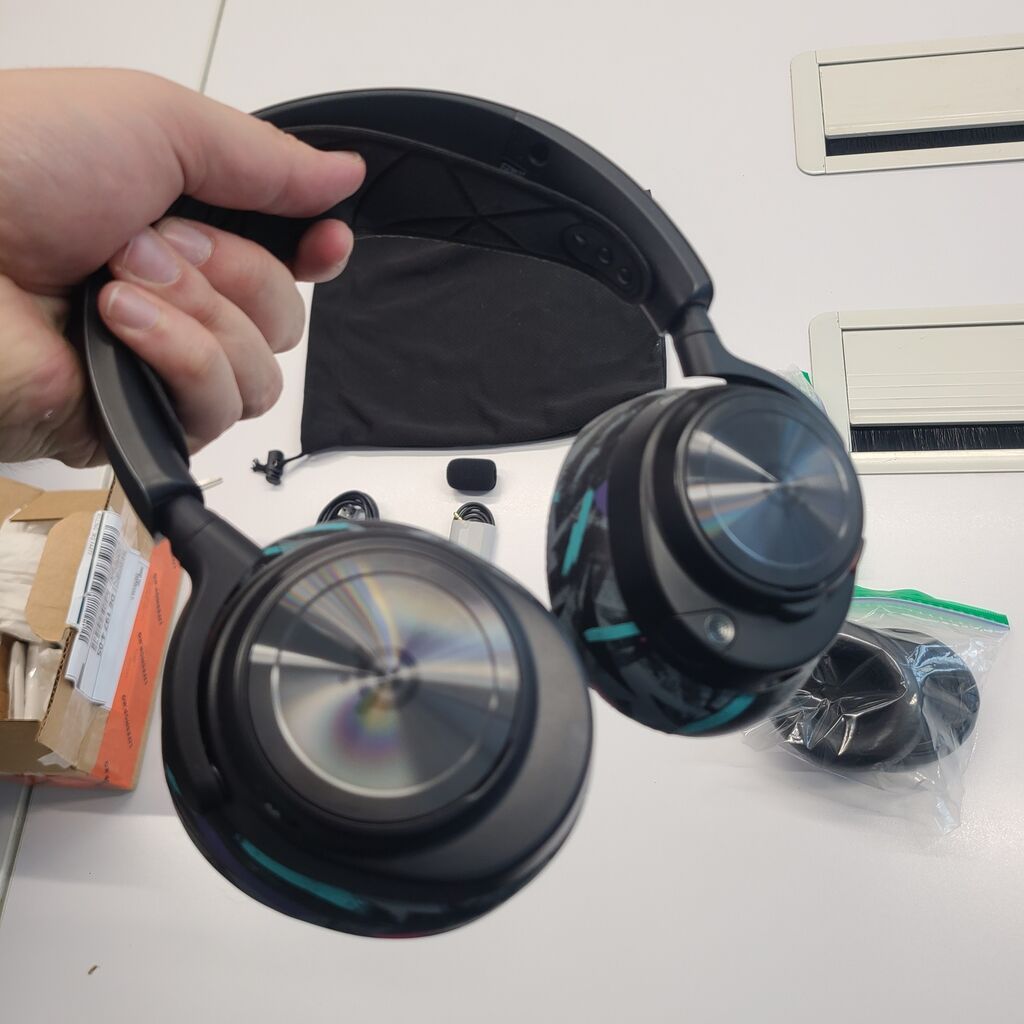 Беспроводные гарнитуры, SteelSeries, Б/у, цвет - Черный — фото 3