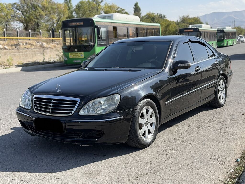 Mercedes-Benz S-Class: 2003 г., 3.7 л, Автомат, Бензин, Седан: фото 2