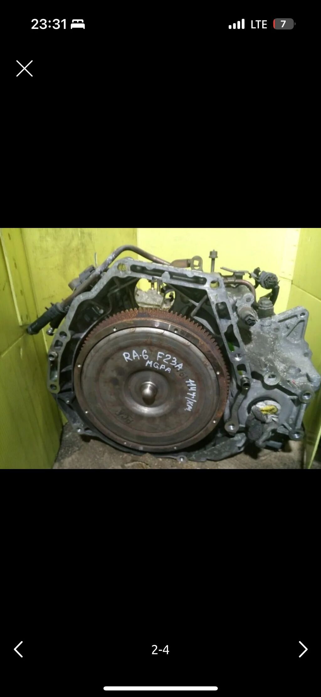 АКПП Honda для мотора F23A каробка (маркировка MGRA/MPRA/RA6 по фото): фото 3