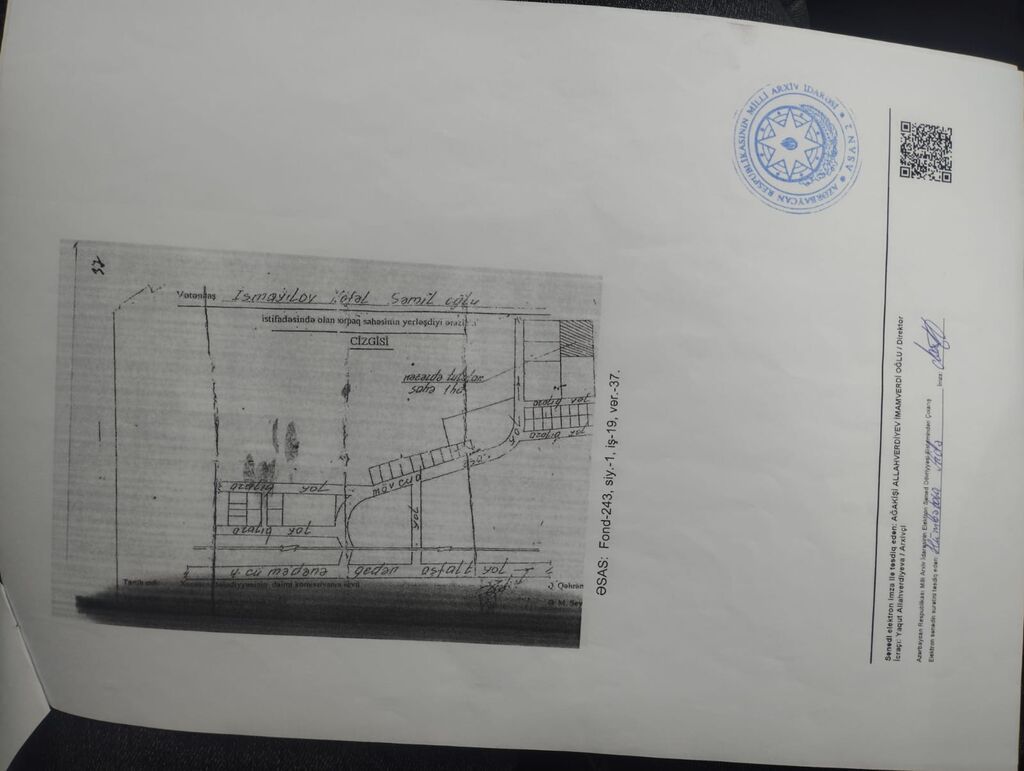 4 sot, Kənd təsərrüfatı, Mülkiyyətçi, Kupça (Çıxarış), Bələdiyyə