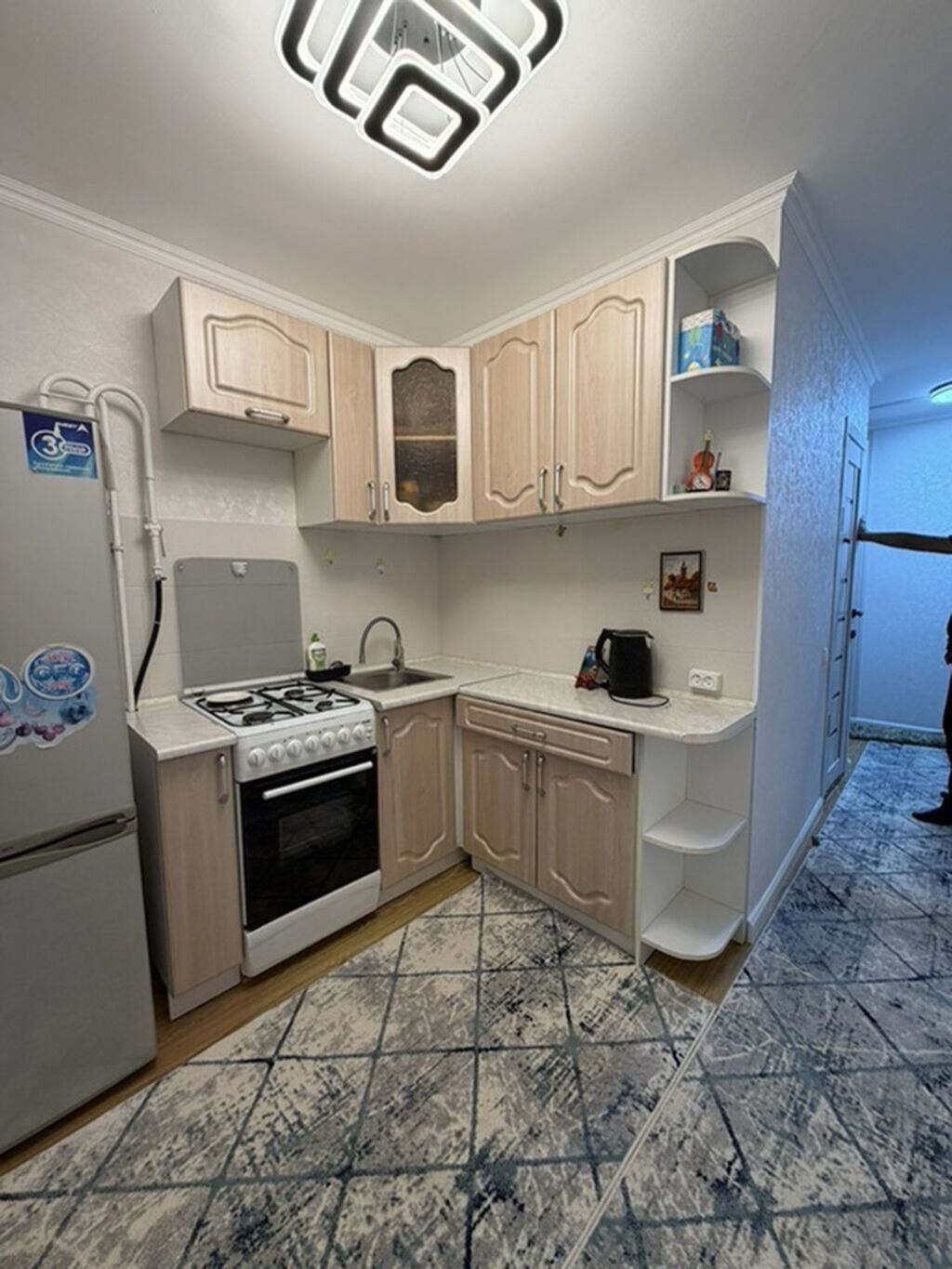 2 комнаты, 48 м², 11 мкр 104 серия, 4 этаж, Свежий ремонт: фото 2
