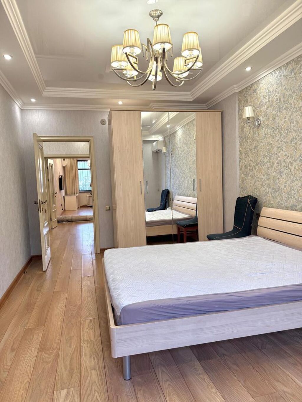 3 комнаты, 94 м², Ата-Тюрк парк Элитка, 8 этаж, Евроремонт