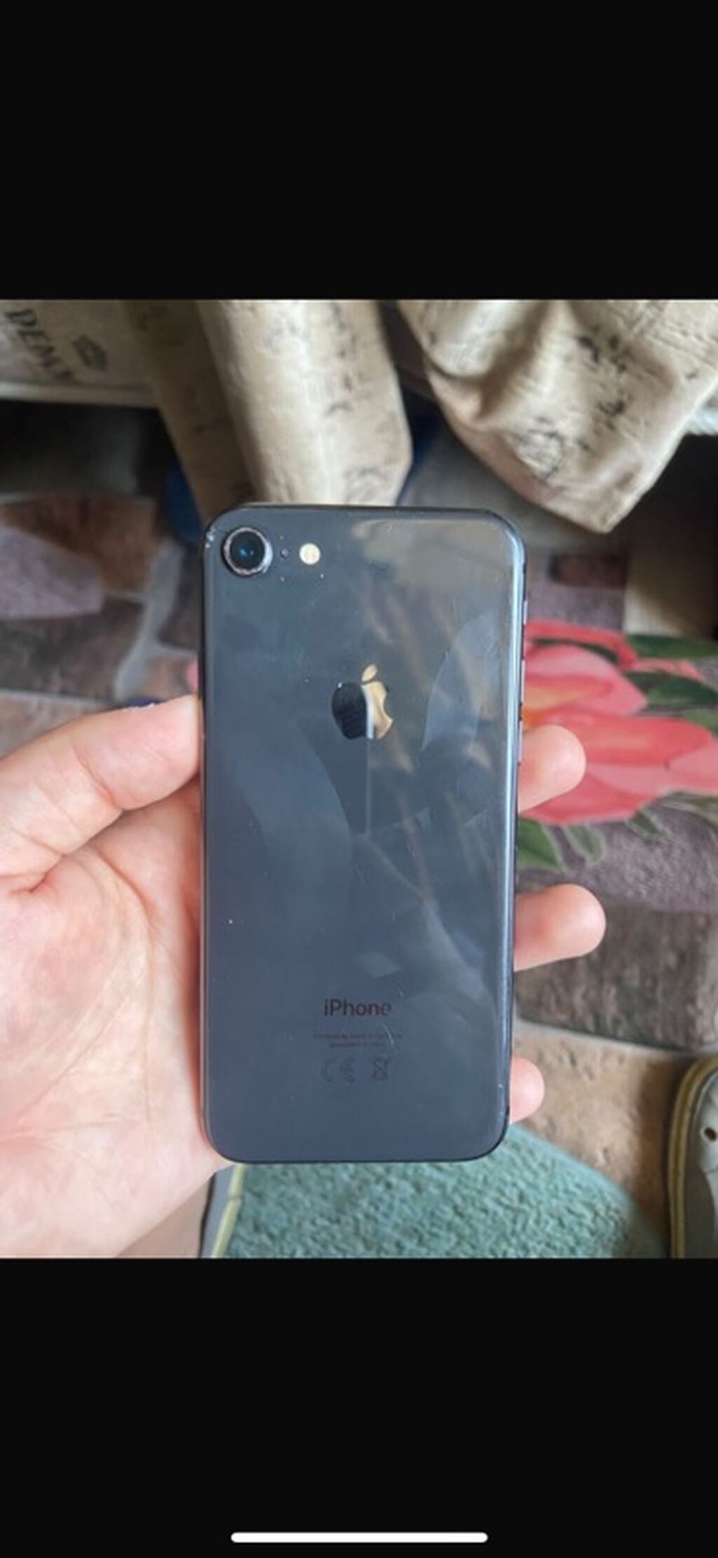 IPhoneо 8черный - Экран 4.7", IPS Retina HDTrue Tone, Haptic Touch: фото 3