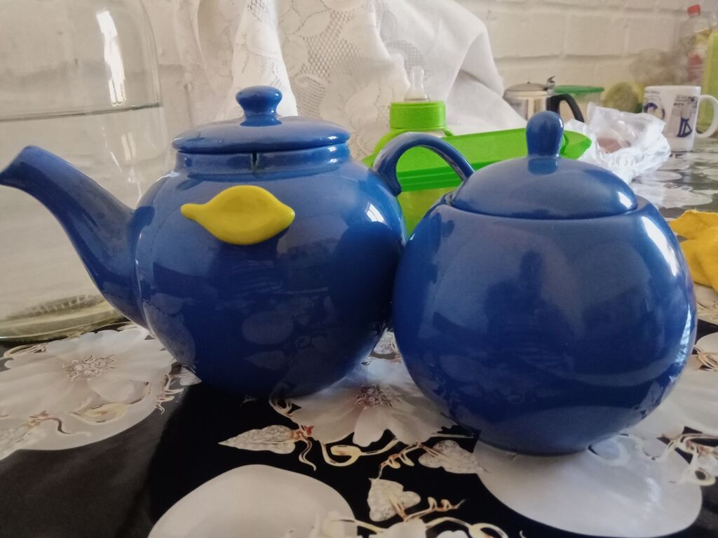Продам чайник и сахарницу в синем красивом цвете 200 KGS | Объявление создано 26 Июнь 2022 07:30:01: Продам чайник и сахарницу в синем красивом цвете
