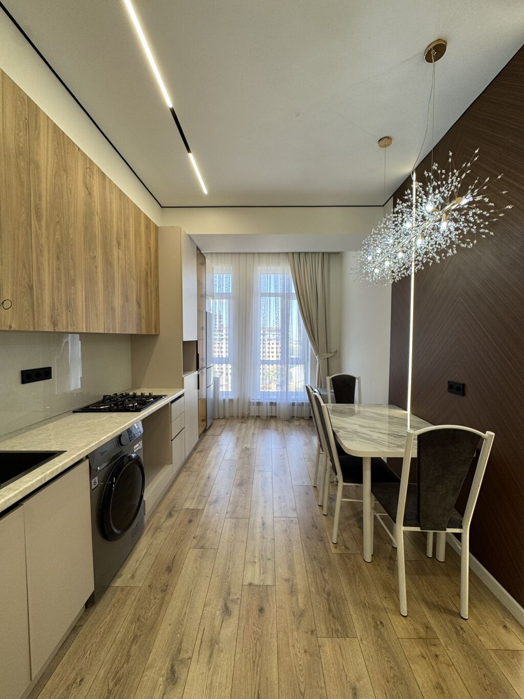 1 комната, 43 м², Тунгуч мкр Элитка, 10 этаж, Дизайнерский ремонт: фото 2