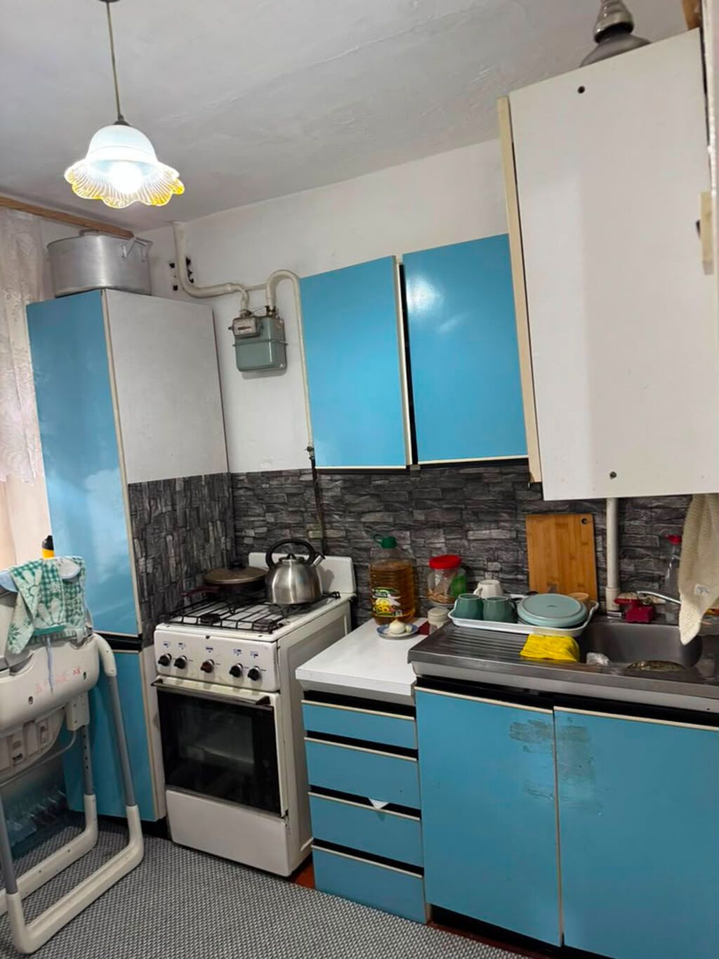 1 комната, 30 м², Политех Хрущевка, 1 этаж, ПСО (под самоотделку): фото 1