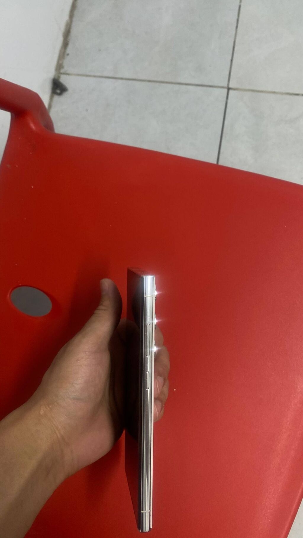 Samsung Galaxy S23 Ultra, Б/у, цвет - Белый: фото 3