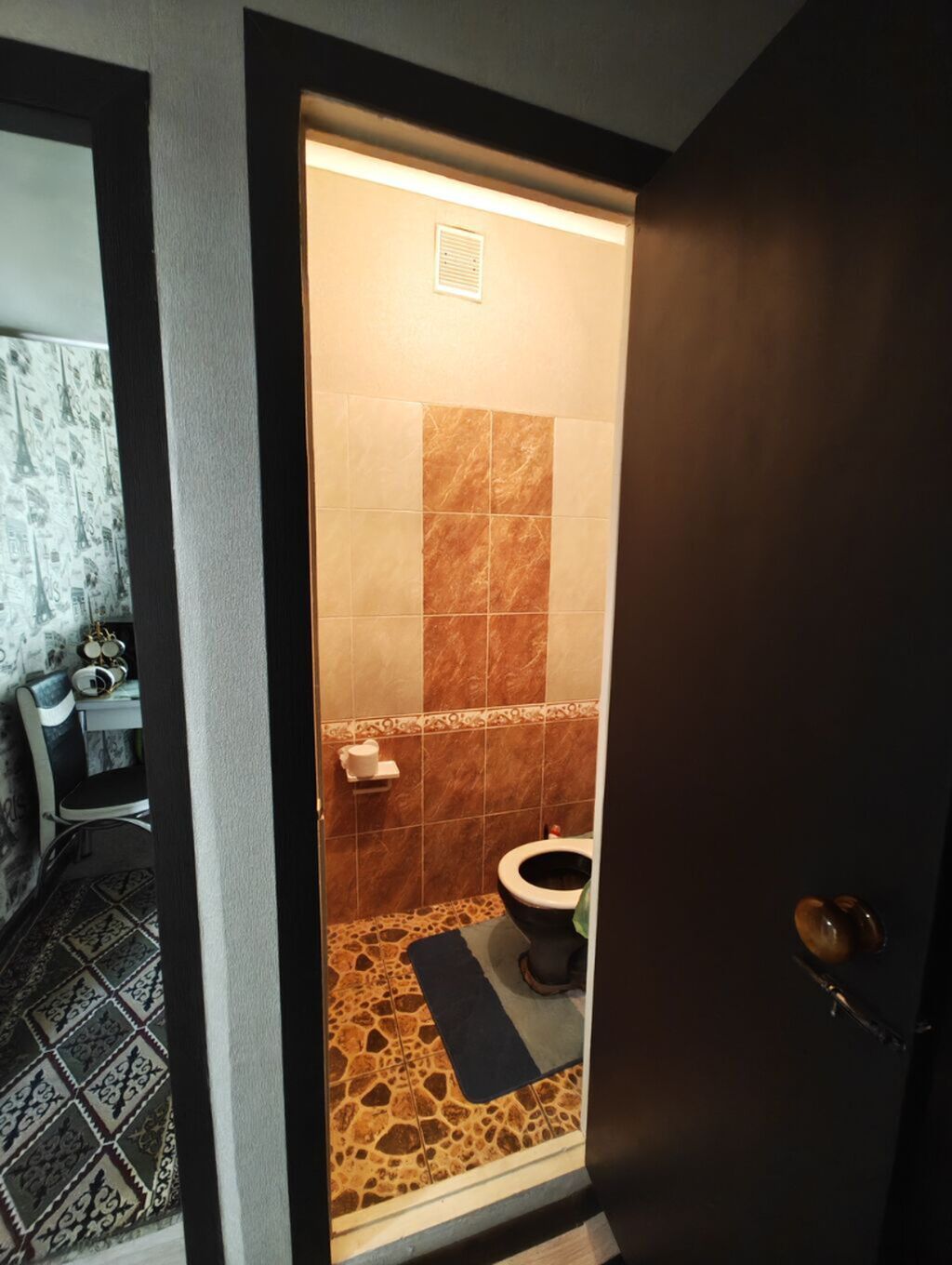 2 комнаты, 50 м², Аламедин-1 мкр 105 серия, 5 этаж, Свежий ремонт: фото 4