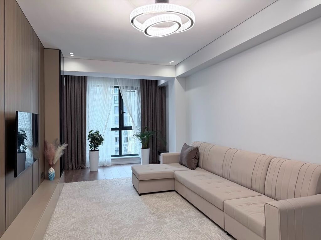 3 комнаты, 109 м², Асанбай мкр Элитка, 7 этаж, Евроремонт: фото 3