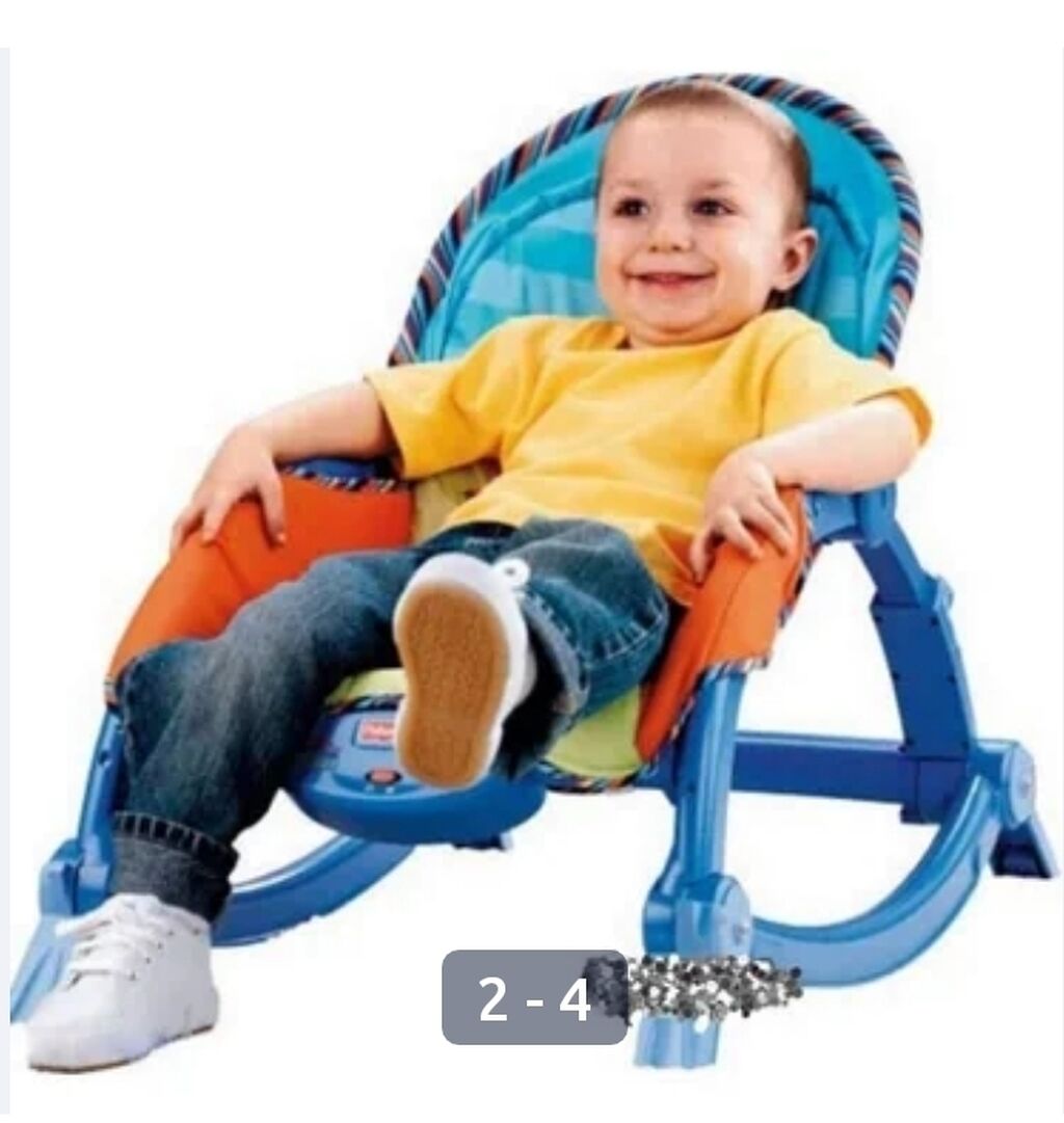 Кресло-качалка Fisher Price Newborn-to-Toddler Portable Rocker