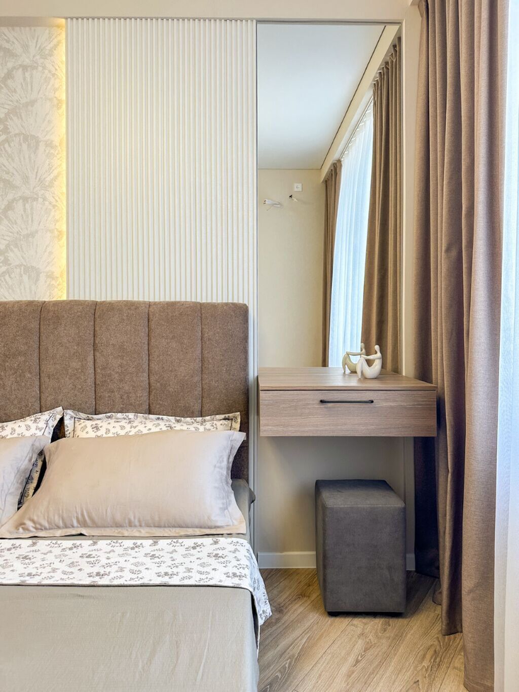 2 комнаты, 53 м², Кок-Жар мкр Элитка, 6 этаж, Дизайнерский ремонт: фото 2