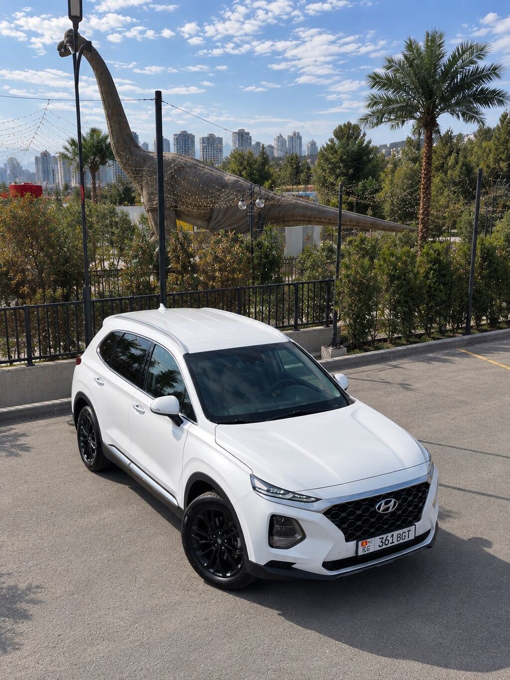 Hyundai Santa Fe: 2019 г., 2.2 л, Автомат, Дизель, Кроссовер: фото 1