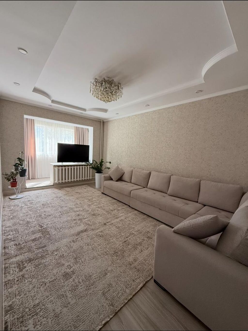 4 комнаты, 79 м², Тунгуч мкр 106 серия улучшенная, 3 этаж, Евроремонт: фото 3