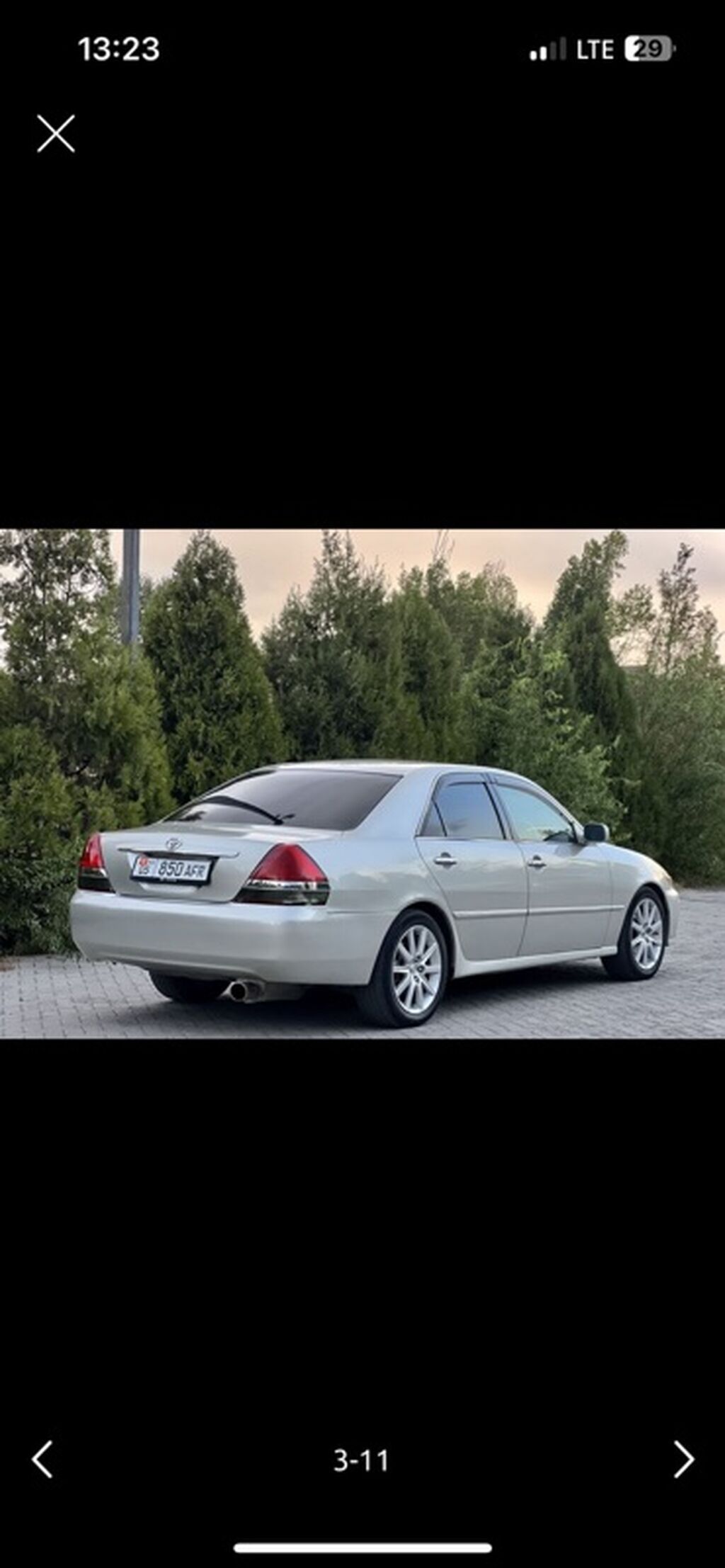 Toyota Mark II: 2003 г., 2 л, Автомат, Газ, Седан: фото 4
