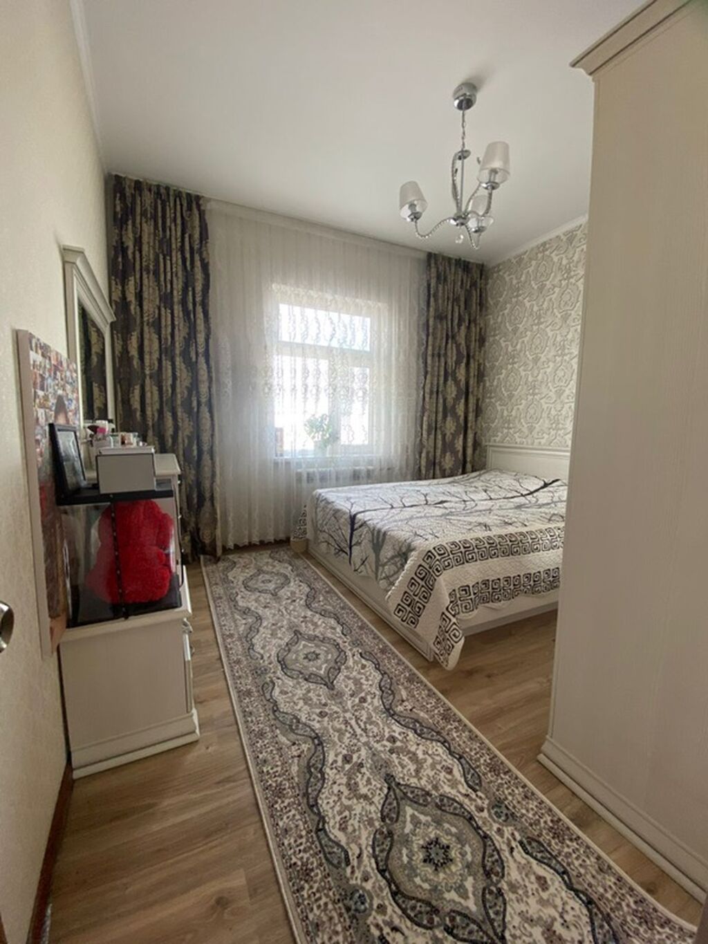 2 комнаты, 54 м², Киргизия 1 105 серия, 2 этаж, Дизайнерский ремонт: фото 8