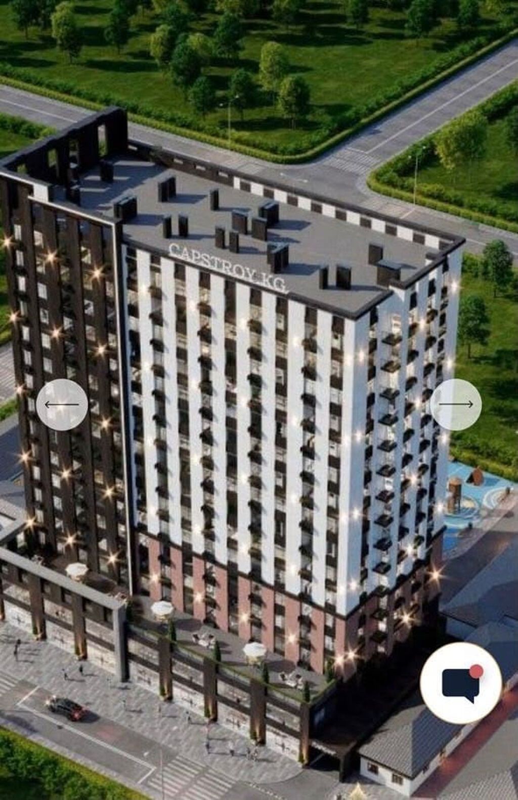3 комнаты, 130 м², Золотой квадрат Элитка, 13 этаж, ПСО (под самоотделку): фото 7