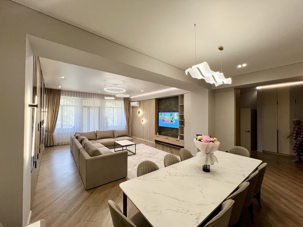 4 комнаты, 170 м², Асанбай мкр Элитка, 3 этаж, Дизайнерский ремонт: фото 5