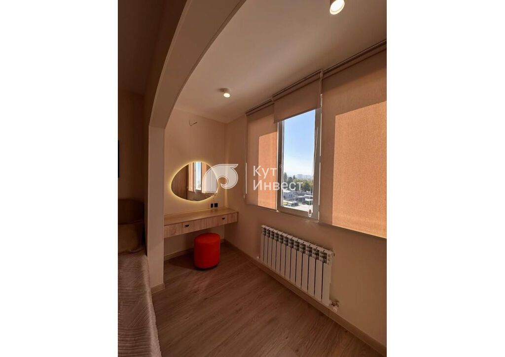 1 комната, 45 м², Кок-Жар мкр 106 серия улучшенная, 6 этаж, Свежий ремонт: фото 7