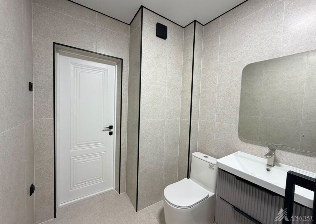 2 комнаты, 55 м², Пишпек Элитка, 6 этаж, Евроремонт: фото 7