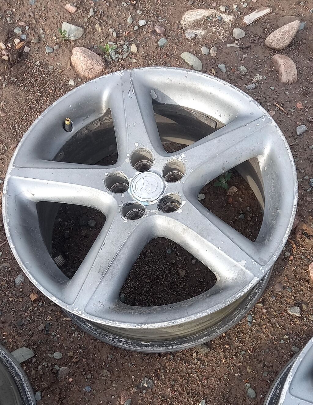 Литые Диски R 17 Toyota, Комплект, отверстий - 5, Б/у: фото 6