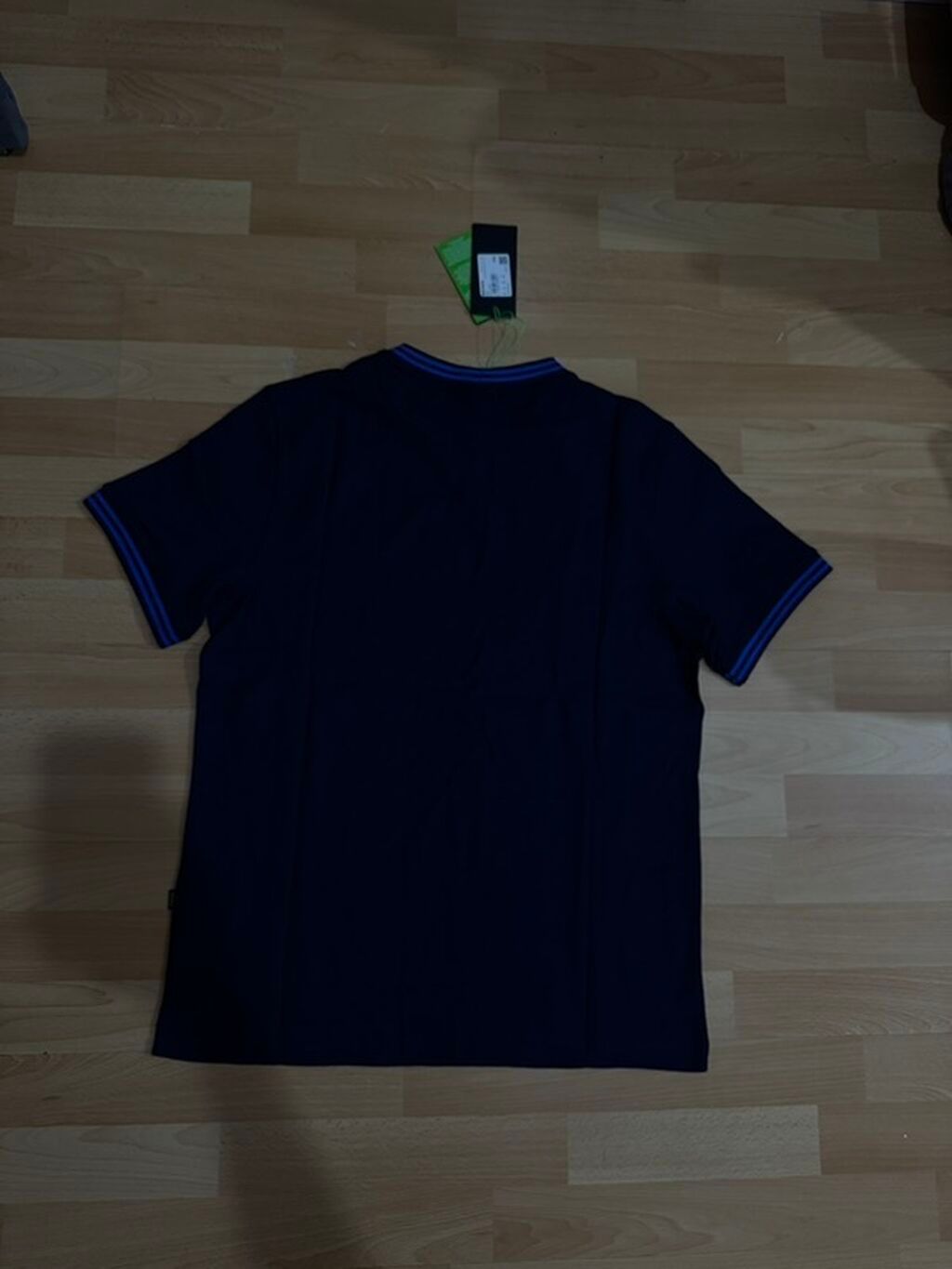 Мужская футболка, XL, 2XL, S, Boss, Новый, цвет - Синий, Самовывоз: фото 3