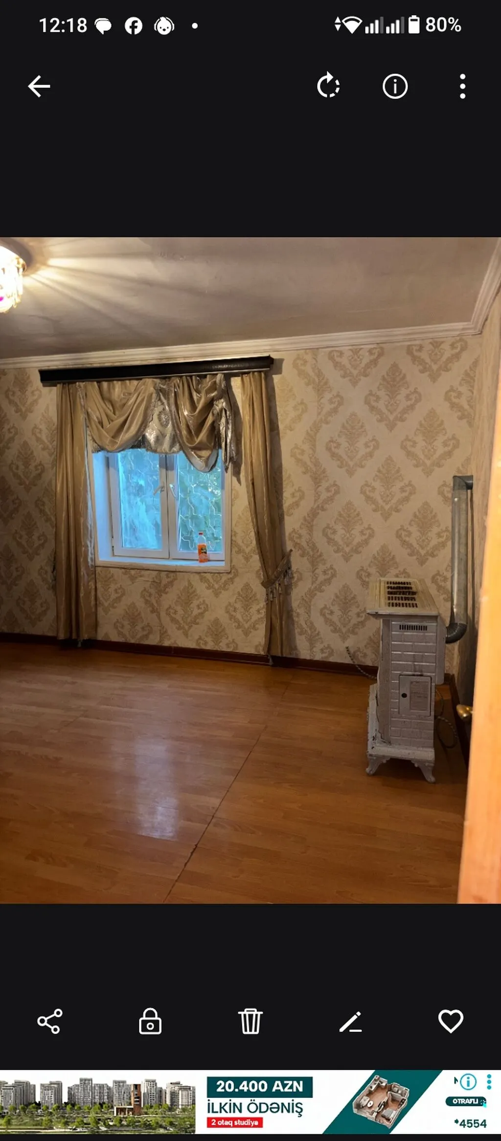 Otaq, 68 m², icarəyə verilir, Bakı — 9